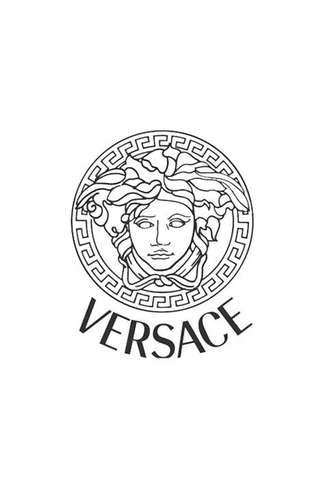 versace schwarz weiss|Designer.